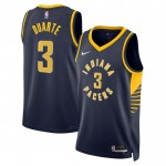 Maillot NBA Indiana Pacers Chris Duarte 3 Nike 2022-23 Icon Edition Navy Swingman - Homme
